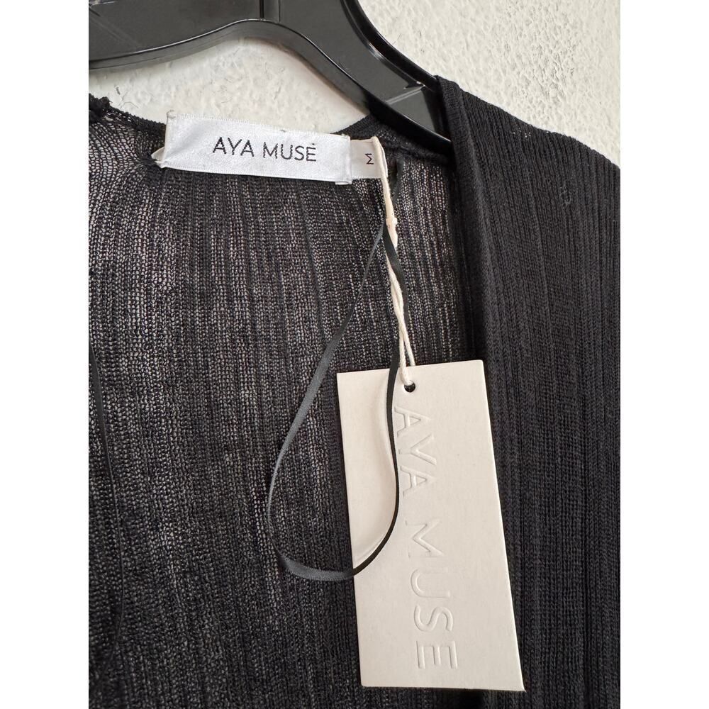 Aya Muse Maia maxi dress black M - Picture 5 of 9